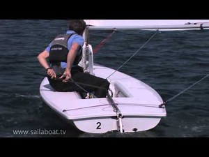 How to Sail - Single Handed How to Gybe: Part 3 of 5: Gybing Afloat