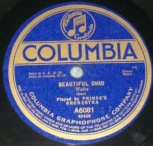 Prince's Orchestra - Beautiful Ohio / My Belgian Rose