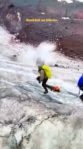 1.7M views · 5.7K reactions | Rockfall on Elbrus. #map #rockfall #trek #mountainbike #mountainview #climbing | Mountain adventure pakistan | Facebook