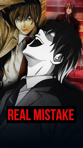 Light's Real Mistake || #shorts