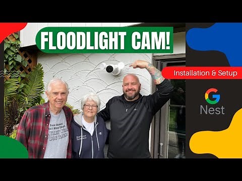 Google Home: Nest Cam With Floodlight Installation & Setup!