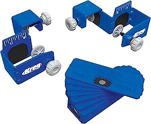 Kreg KCS-DFMT-PRO - Kreg Drawer Front Mounting Tool Pro Kit - Create Consistent Drawer Gaps - Drawer Front Mounting System - Tools for Woodworking