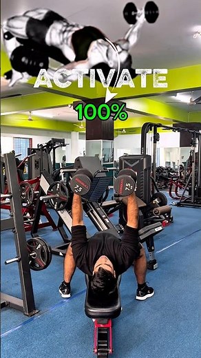 🔥 Dumbbell Chest Fly – Perfect Form #fitnesstips #gymreels