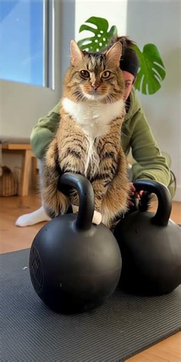 Cat guard training 😂 | Funny Short | YouTubeRoflShorts