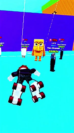 NOOB vs PRO vs HACKER merge """If you blink, youdie ..""Part 2 #gaming #bloxy