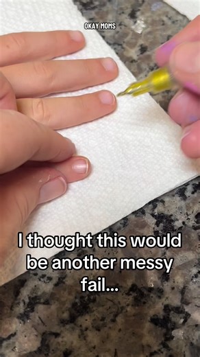 ✨ I wasn’t sure the 12 Color Nail Doodle Pen would actually work, but it’s been a total game-changer. No spills, no harsh polish smell, and my daughter can do her nails all by herself! | Promptrefer8 | Facebook