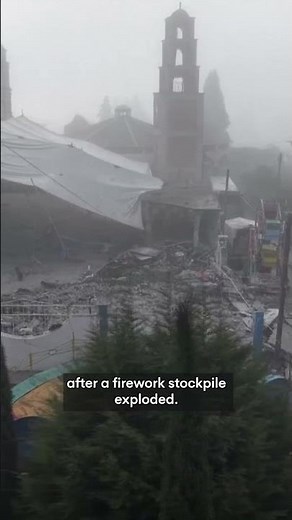 Ten people killed in firework mishap during Mexican festival