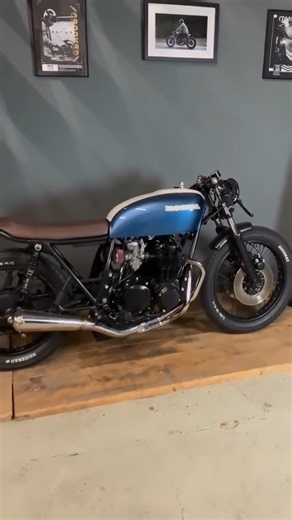 Honda CB550 Custom 😎 IG: @ridecrooked #fypシ | Pitik Klasik