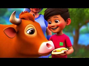 गैया मेरी गैया, कितनी भोली, | New Hindi Poem | Hindi poem for kids