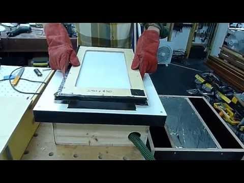 DIY Vacuum Forming Machine 3mm Acrylic Sheet Prototyping Shop Built Home Made