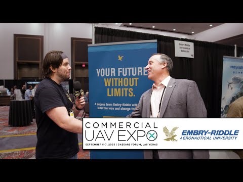 Embry-Riddle Aeronautical University at the Commercial UAV Expo 2023 | Las Vegas, Nevada