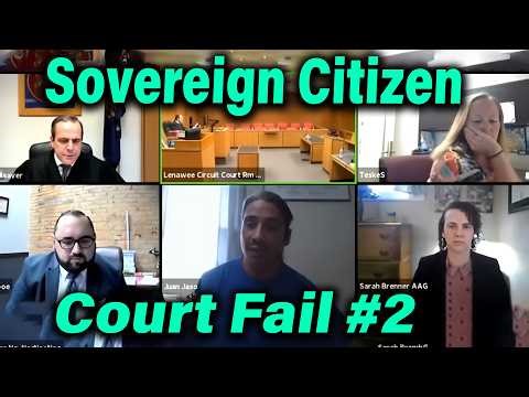 Sovereign Citizen Court FAIL #2 | Judge Shuts Everything Down Instantly!