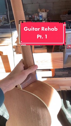 Have I destroyed my guitar?…maybe… #guitar #guitartok #refinish #martin