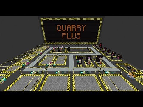 Minecraft Mod - QuarryPlus : Le tutoriel complet ! [ Feed The Beast FR HD ]