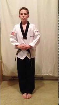 Taekwondo 10 STEP #1 White Belt Poomse