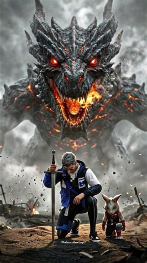The Last Stand: Warrior vs The Inferno Dragon..#EpicBattle