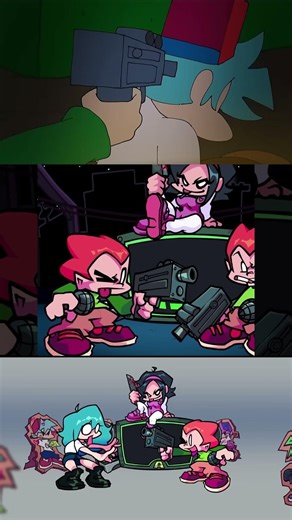 FNF Pico Shot BF Cutscene Easter Egg - REBORN Sky mix - Friday Night Funkin #fnf #pico #reborn