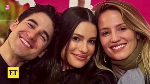 GLEE Reunion! See Lea Michele, Dianna Agron and Darren Criss Back Together