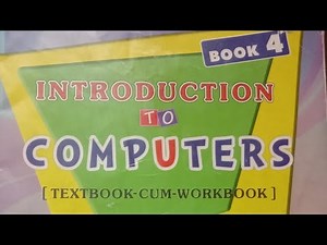 chapter 5.uses of a computer.introduction to computer standard 4th Navneet textbook-cum-workbook