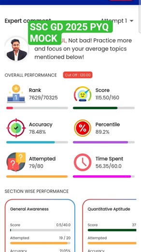 SSC GD Exam Practice | PYQ Mock Test 📝 #shorts