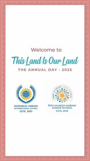 DAIS Mumbai on Instagram: "“India has always been a land shaped by ideas and ideals…” From saints and scholars to poets and visionaries, this nation has been enriched by minds that imagined a more humane and progressive future. Nobel Laureate Rabindranath Tagore speaks of such an India. A powerful moment from The Land Is Our Land DAIS–NMAJS Annual Day #thislandisourland #dais #nmajs #annualday #rabindranathtagore"