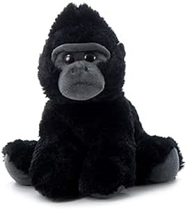 The Petting Zoo Gorilla Stuffed Animal, Gifts for Kids, Wild Onez Zoo Animals, Gorilla Plush Toy 9 inches