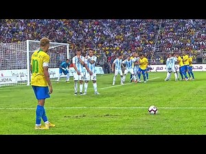 Neymar vs Argentina (16/10/2018) English Commentary | HD 1080i