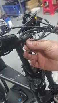 How to replace the brake handle power-off switch