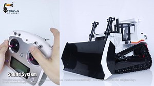 How to operate the JDM-98 DXR2 bulldozer | JDModel RC construction truck