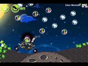 Angry Birds Space - Level 1-30 - 100% Space Eagle Walkthrough - Pig Bang