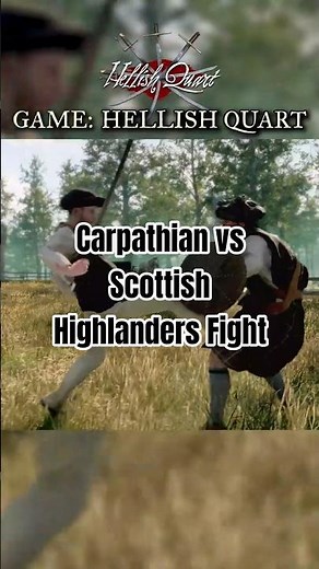 Will ciupaga (fokos) handle a Scottish broadsword and targe? #hellishquart #fightinggames #gameplay