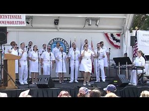 The U.S.Navy Sea Chanters in Alexandria VA August 31 2014