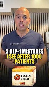 5 GLP-1 Mistakes Nobody Warned You #metabolichealth #insulinresistance