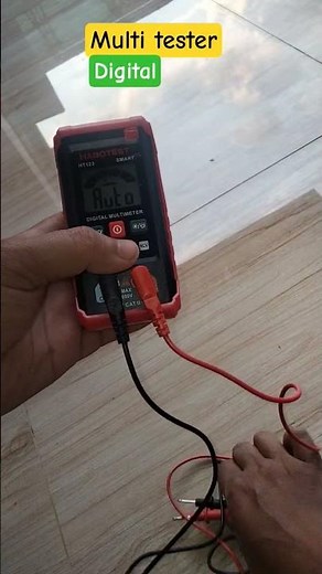 Multi Meter Digital HT123 600V AC/DC 4000 Counts MULTI TESTER METER SMART