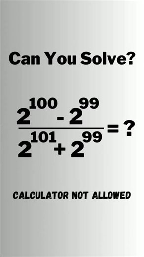 A Nice Mathematics Exponents Problem. #short #exponents #maths #mathematics #olympiad #matholympiad