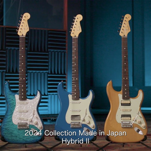 今年限定で販売中の『2024 Collection Made in Japan Hybrid II』 日本製シリーズの中でも絶大な人気を誇る『Made in Japan Hybrid IIシリーズ』に多くのプレイヤーの要望を取り入れた新たな仕様と、美しく個性的なフィニッシュが特徴のコレクション🎸 製品動画はこちらからチェック⏩https://youtu.be/Xyk4QZPL5Ug #Fender #フェンダー #ギター #ベース #日本製 #madeinjapan #stratocaster #telecaster #ストラトキャスター #テレキャスター #jazzmaster #ジャズマスター | Fender