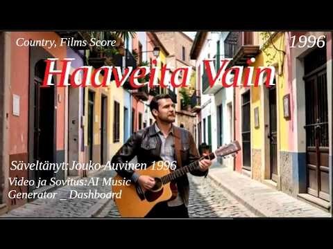 HAAVEITA VAIN säv.1996 Kitara Country, Films Score. Akustinen Kitara