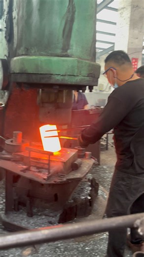 3.8K views · 38 reactions | This Forge Runs Hotter Than the Sun #stamping #machine #forging #ironman #punchpress #factory | Inside the factory | Facebook