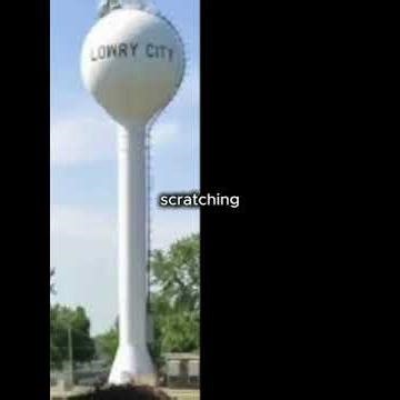 Lowry City water tower edit 2