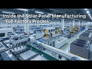 Inside the Solar Panel Manufacturing – Full Factory Process