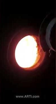 Biochar pyrolysis process with ARTi Reactor! 🔥