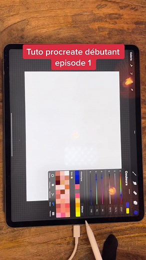 Tuto pour dessiner avec l’app procreate épisode 1 débutant #procreate #tuto #illustratio #debutant #dessin #ipad #digital #artdigital #digitalpainting #brushes #procreatetutorial #procreateart #procreatetips #procreateenfrancais #aquarelle #fusain #crayon #feutre #couleur #collage #art #creation