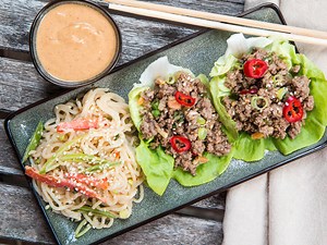 Healthy Lettuce Wrap Meal Prep