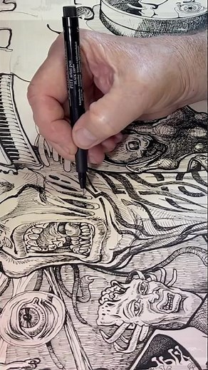 How to draw Dreams 20 #art #drawing #ink #sketch #dream #drawingtutorial #artist