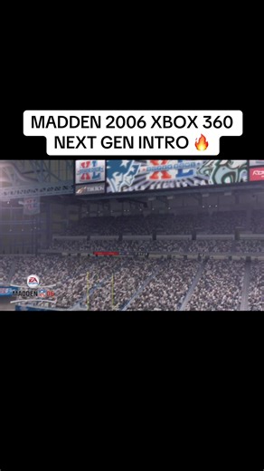 MADDEN 2006 XBOX 360 INTRO HAD THAT SWEAT FOR SURE 😂 #Madden06 #Xbox360 #EASports #NextGen #RetroMadden