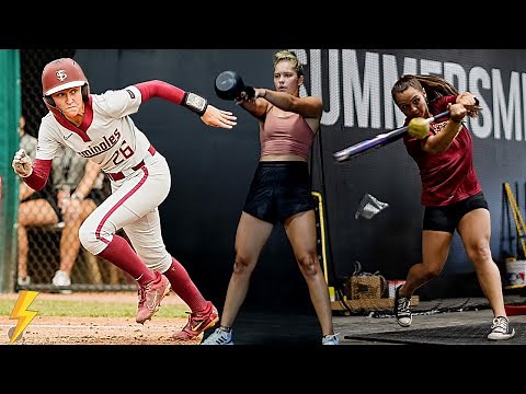 Heavy Strength and Power Training with Division 1 Softball Players