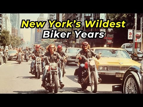 What MOTORCYCLE CULTURE Really Looked Like in 1970s New York