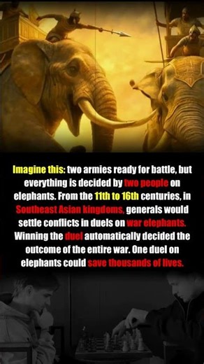 Elephant Duels That Decided Wars in Southeast Asia!