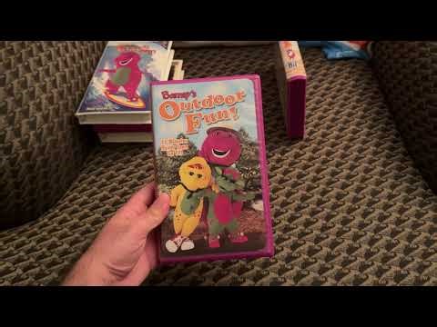 5 Summer Barney VHS Tapes (New Years Eve Edition) - (My Last Video For 2025)