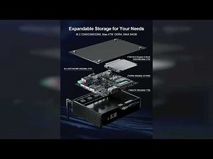 Review: HYSTOU Fanless Mini PC Windows 11 Pro I7 8550U (Up to 4GHz) 16GB RAM DDR4 512GB SSD De...